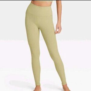 Women's Ultra High-Rise Ribbed Leggings - All in Motion, Size Small, like new